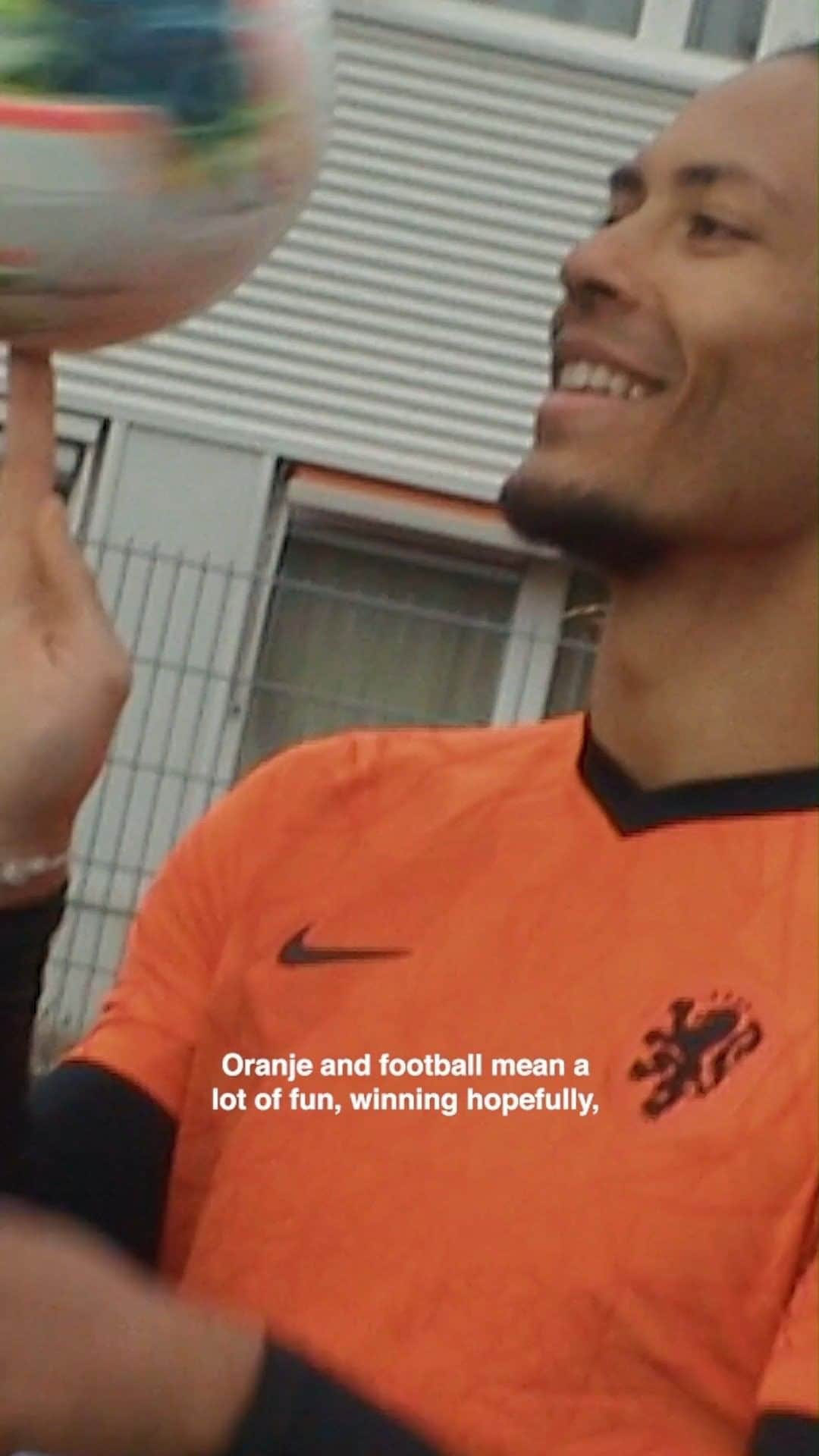 サッカー オランダ代表チームのインスタグラム