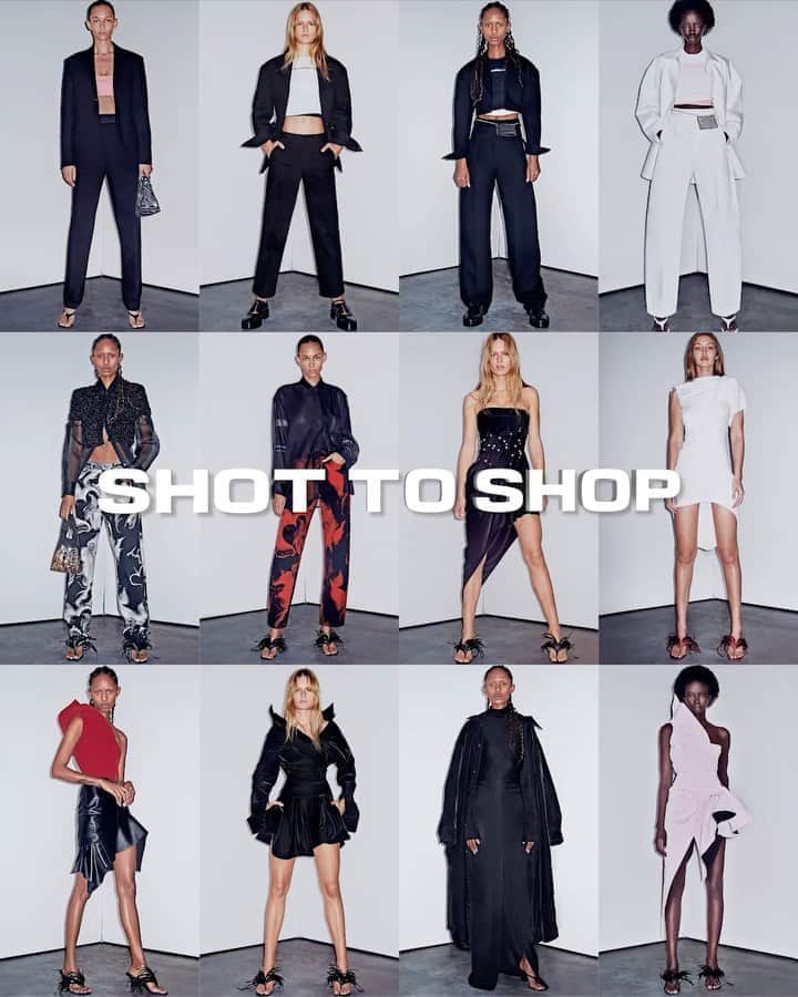 アレキサンダー・ワンのインスタグラム：「SHOT TO SHOP BY STEVEN KLEIN.」