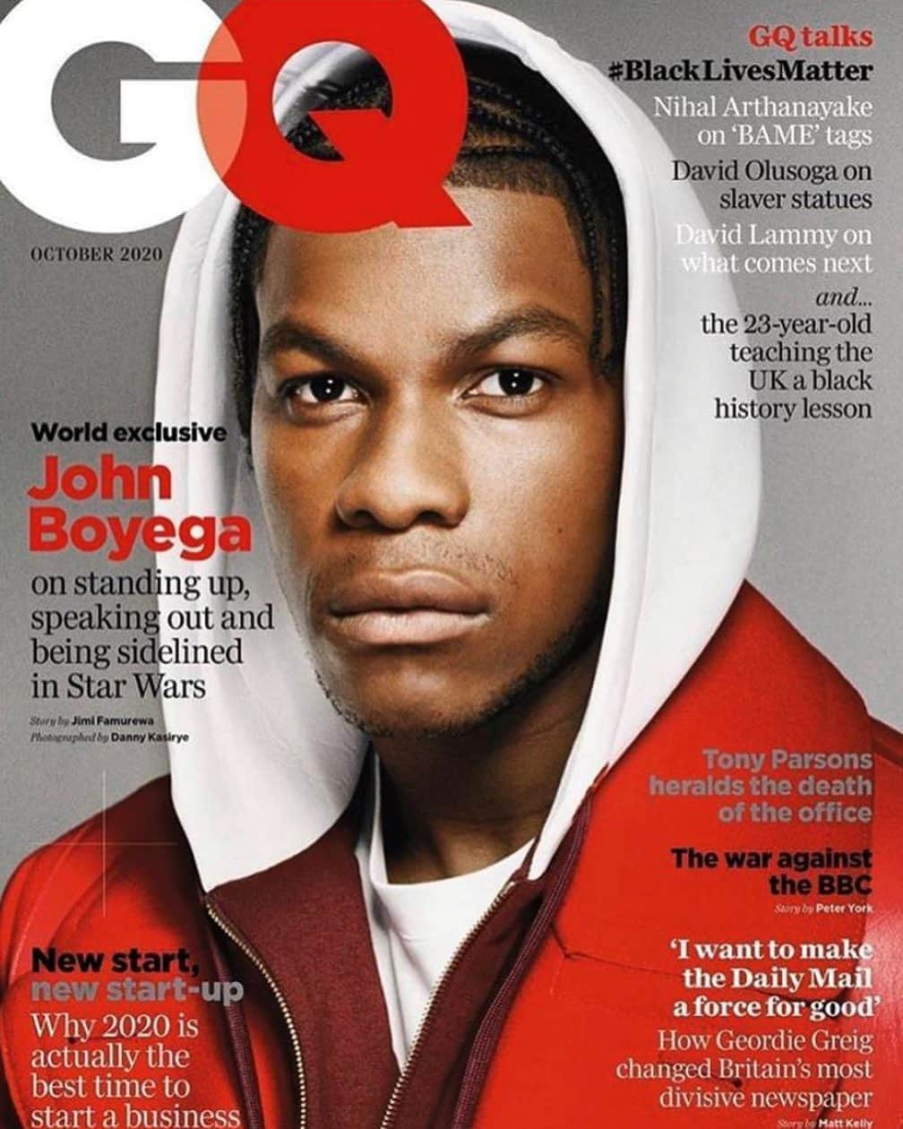 リカルド・ティッシさんのインスタグラム写真 - (リカルド・ティッシInstagram)「❤️ @britishgq @luke_jefferson_day @dannykasirye #johnboyega」9月6日 17時31分 - riccardotisci17