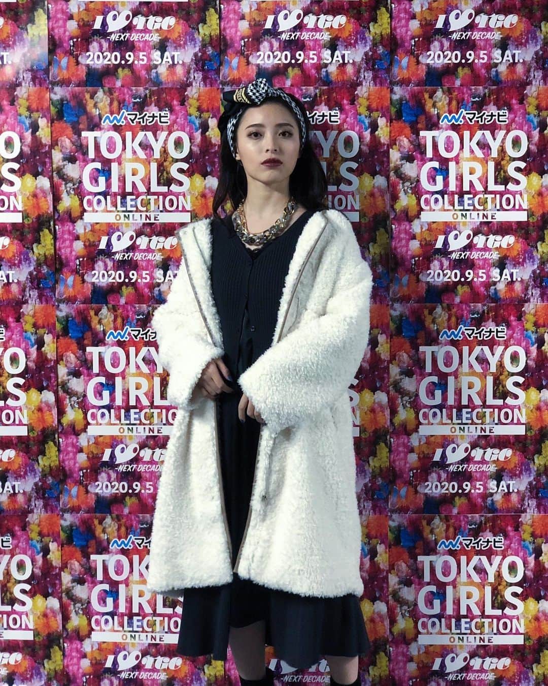 のインスタグラム：「TGCありがとうございました♥ @cohina.official  . . . #tgc  #tgc2020  #tokyogirlscollection  #cohina  #cohinaコーデ  #低身長コーデ #minimumcode」