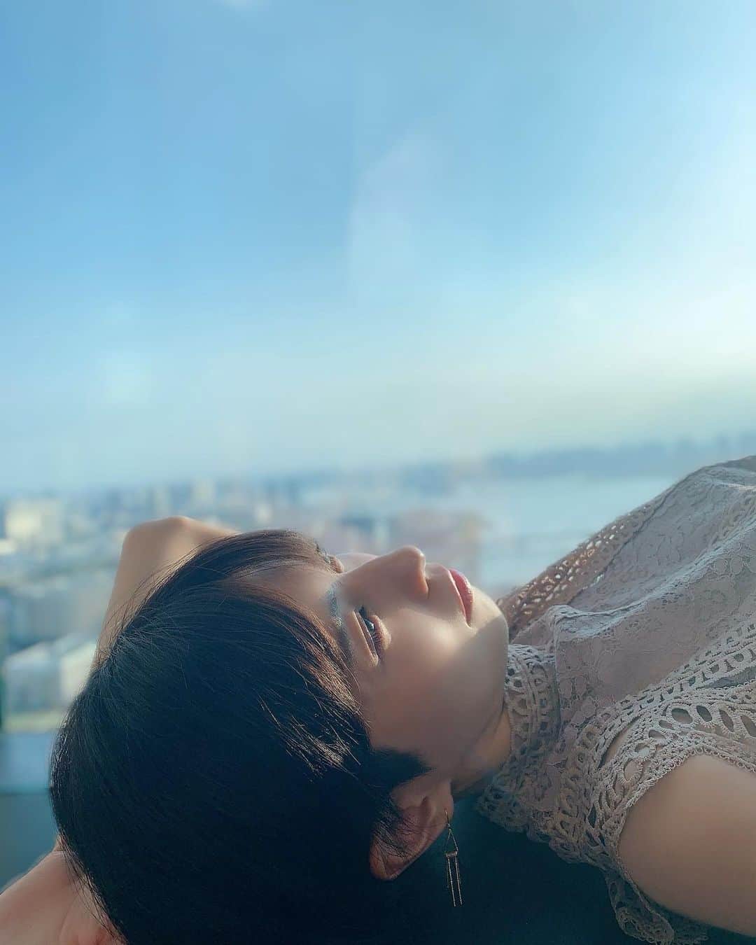 のインスタグラム：「I recently had an eyelash perm❤︎」