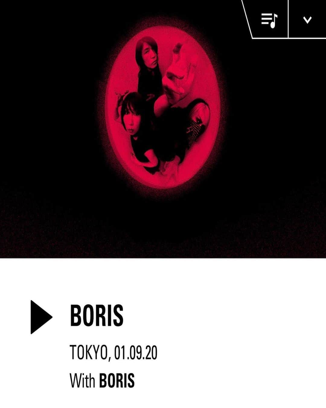 BORISさんのインスタグラム写真 - (BORISInstagram)「Archive. Atsuo selected Japanese 80’s & 90’s Obscure Rock tracks on London based Net Radio @nts_radio Link in Highligt. Enjoy！  火曜日に配信されましたAtsuo選曲のロンドンのラジオプログラムがアーカイブされています。 三週に渡り各メンバーが影響を受け、Borisへ繋がっていく音楽の流れを感じ取っていただけたら幸いです。お楽しみ下さい。リンクはハイライトより。  Atsuo selected tracks.  Embryo Burning / DEAD END  Wake UP / ALLERGY  Leather Ship / GASTUNK  空が堕ちる / YBO2  Persecution Maniac / Z.O.A Crystal Days / ASYLUM Test Pattern No2 / SODOM リボンの騎士 Princess Knight / 割礼 katsurei  死者 Shisya / ILL BONE Ceramic Love / Shinobu D-Day / Night Shift  黄金の時間 / ZELDA  大天使のように Like an Archangel / Yapoos Psychedelic Hip / 吉川晃司 koji kikkawa  悪の華 Les Fleurs du mal / BUCK-TICK Incarnation of Eroticism / D'ERLANGER  R.I.P Youさん」9月6日 18時19分 - borisdronevil