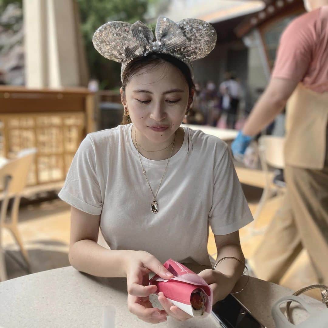 渡辺くるみのインスタグラム：「🐭  #東京ディズニーシー  #寿司ロール」