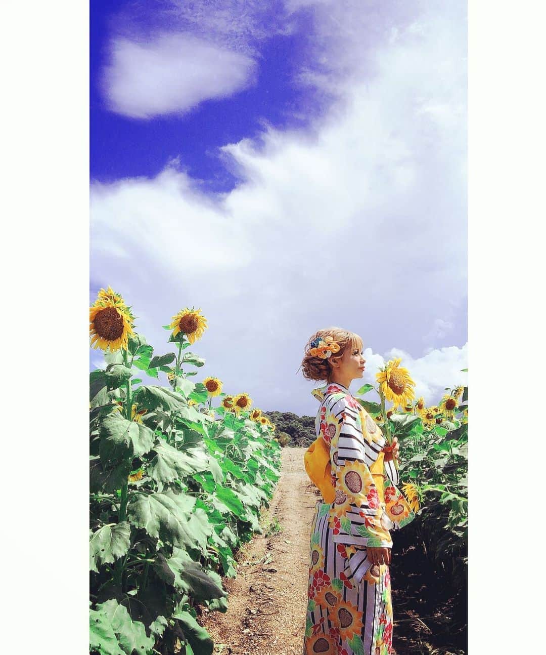 朝比奈りえさんのインスタグラム写真 - (朝比奈りえInstagram)「ひまわりみたいに 前だけ見て進むんだ  🌻🌞🌻🌺🌻🐝⋆゜  #148cmの彼女 #日サロ #すすきの #sexy #美尻 #フィットネス女子 #prettywomandancers #アラサー女子 #ひまわり畑 #歌舞伎町 #キャバクラ #キャバ嬢 #空 #名古屋錦 #ダンスショー #ショータイム #ポールダンス #プリティウーマン #prettywoman #エンジェルシャンパン #148cm #Gカップキャバ嬢 #内海 #コロナに負けるな #水着ギャル  #筋トレ #宅トレ #海 #プロテイン」9月6日 18時55分 - lie8862