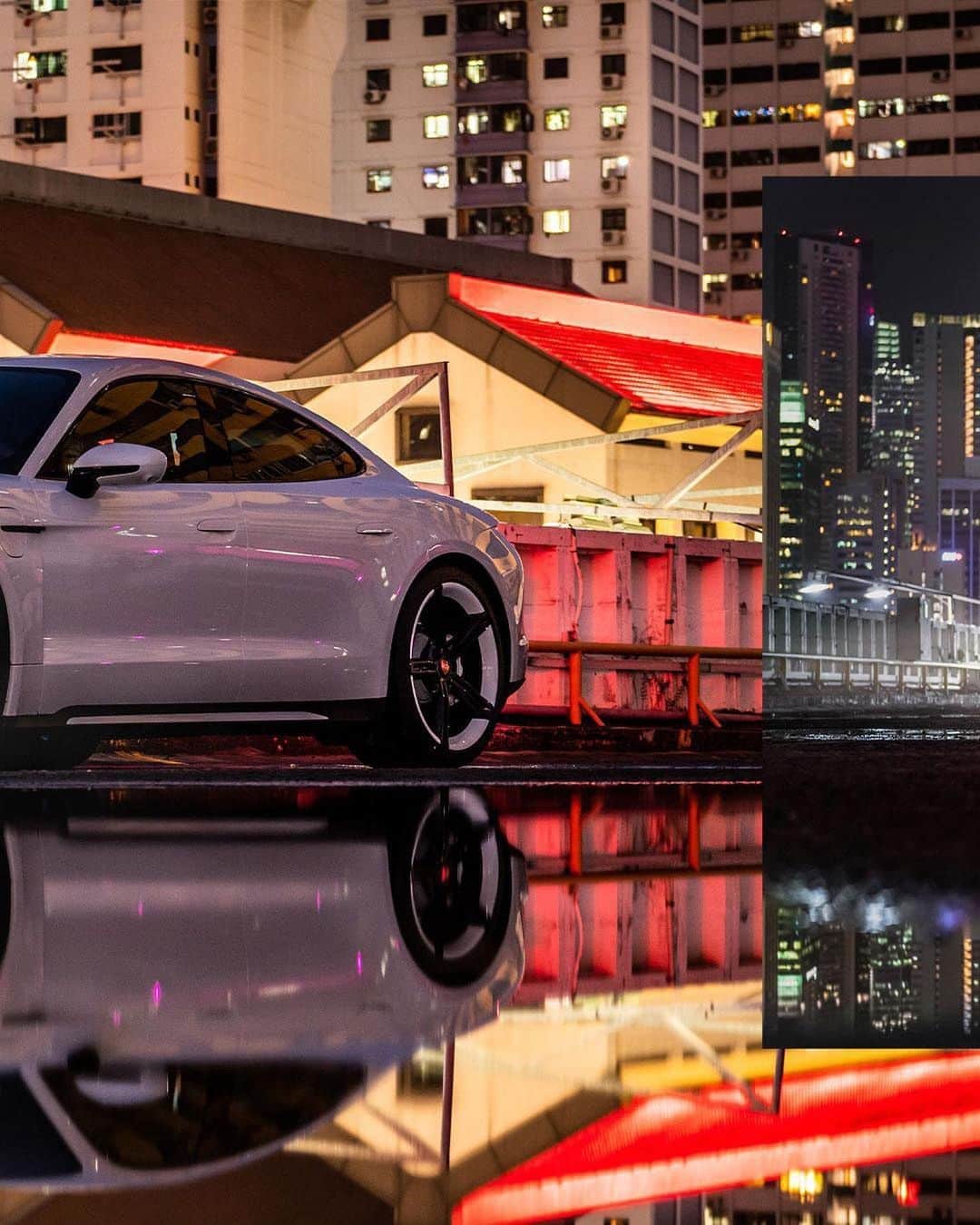 Porscheさんのインスタグラム写真 - (PorscheInstagram)「Tradition meets innovation. The Taycan traverses Singapore, setting itself against backdrops old and new, from Chinatown to the bustling district of one of the most advanced economies in the world.  (📸 @kai_hartmann_photographer) __ Taycan Turbo: Electricity consumption combined: 28,0 kWh/100 km; CO2 emissions combined: 0 g/km  https://porsche.click/DAT-Leitfaden」9月6日 18時58分 - porsche