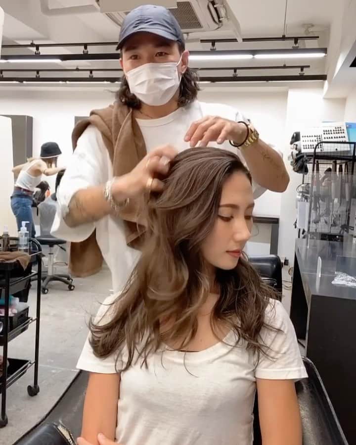 能瀬 皓次/原宿店 ALBUMのインスタグラム