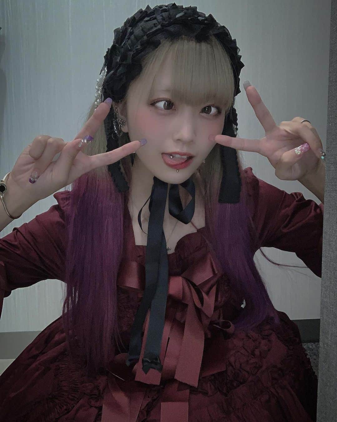 冬野あゐくのインスタグラム：「𝕲𝖔𝖙𝖍𝖎𝖈」