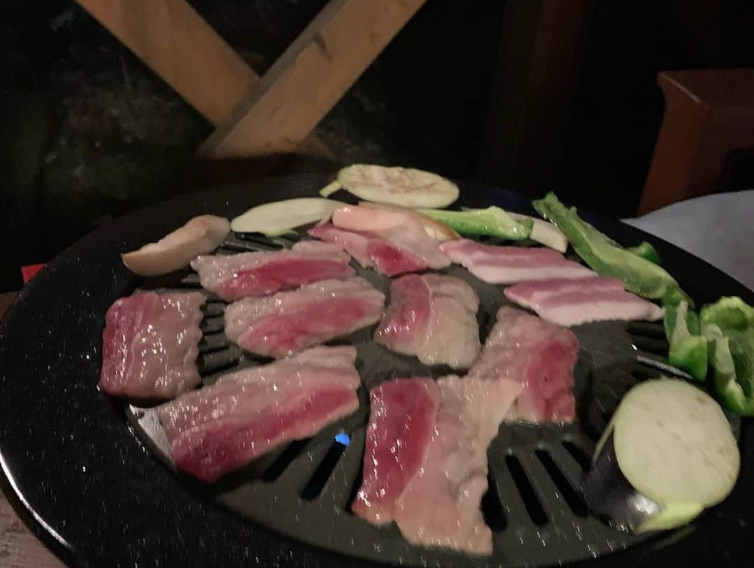 りかこさんのインスタグラム写真 - (りかこInstagram)「キャンプに行ったよ！肉も空気も美味しかった🥩🏞」9月6日 20時04分 - ri_reeee