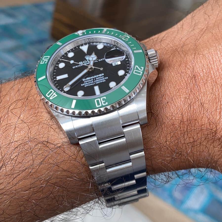 WATCHMANIAさんのインスタグラム写真 - (WATCHMANIAInstagram)「The new Starbucks #126610lv on the wrist of @erentunc35 , congrats mate, i believe its the first one delivered in Turkey.」9月6日 20時08分 - watchmania