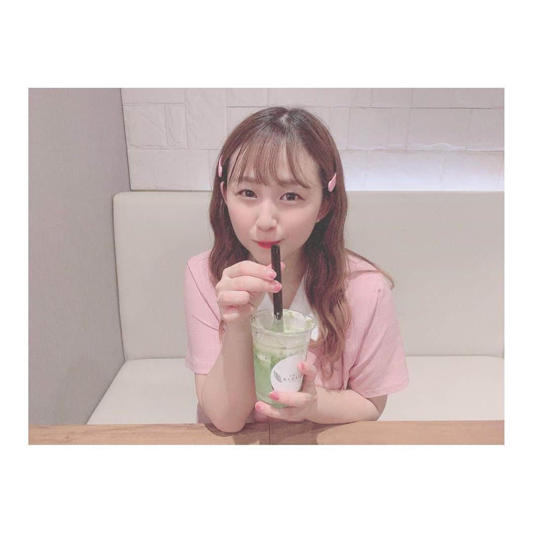 宮崎梨緒さんのインスタグラム写真 - (宮崎梨緒Instagram)「🍵🍵🍵 * 先週の#ゲツキン でロケに行った #天使のわらびもち さん👼  全部が可愛くて美味しかった♡ *  #飲むわらび餅 #わらび餅  #大阪カフェ #中崎町  #osaka #cafe #오사카 #카페  #카페스타그램  #daily #데일리」9月6日 20時47分 - miyazakirio