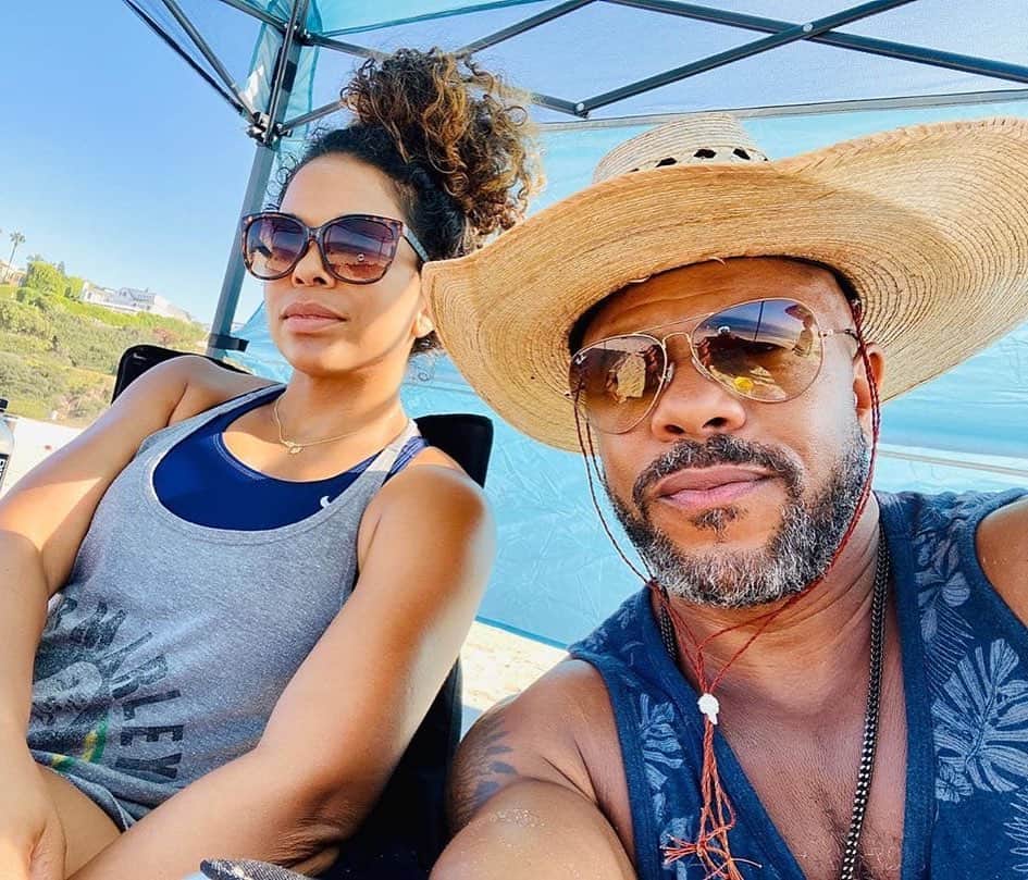 ロックモンド・ダンバーのインスタグラム：「Posted @withregram • @mrs_maya_dunbar That Black Love... #blacklove #blackpower #blackpride #blackculture #blackhomeschoolers #california #loveyou #twins」
