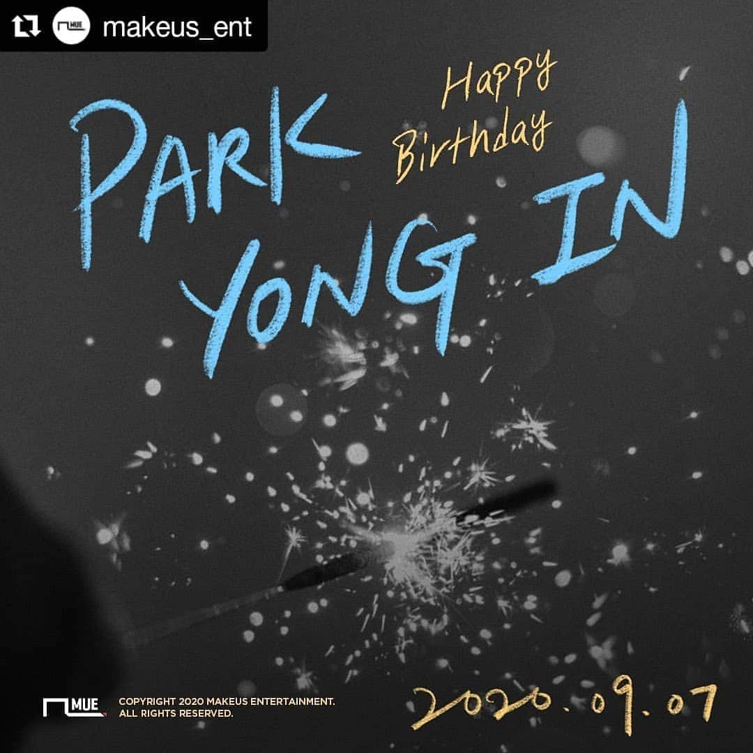 Urban Zakapaさんのインスタグラム写真 - (Urban ZakapaInstagram)「HAPPY BIRTHDAY!! 🎂🎉@urbanzakapayongin Repost @makeus_ent  ・・・ ⠀ [MUE_ㅊㅋㅊㅋ🎊] ⠀ 박용인의 생일을 진심으로 축하합니다! Happy birthday to PARK YONG IN🎂 ⠀ #박용인 #PARKYONGIN #HAPPY_YONGIN_DAY」9月7日 0時25分 - urban_zakapa