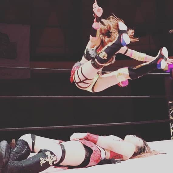 のインスタグラム：「明日はもっと高く飛びます。 応援ありがとうございました。  もっともっと試合したい。  #selfie#ootd#instagood#셀카#me#followme#instagood #instadiary #instalike #instamood #instalove #instafollow #instapic #instaphoto#扎心了#粉我#我的最愛#グラドル自画撮り部#プロレスラー#professionalwrestling #جنسي #نموذج#اليابانيةญี่ปุ่น#Japans#Japonés#ประเทศญี่ปุ่น#ศิลปะการต่อสู้」
