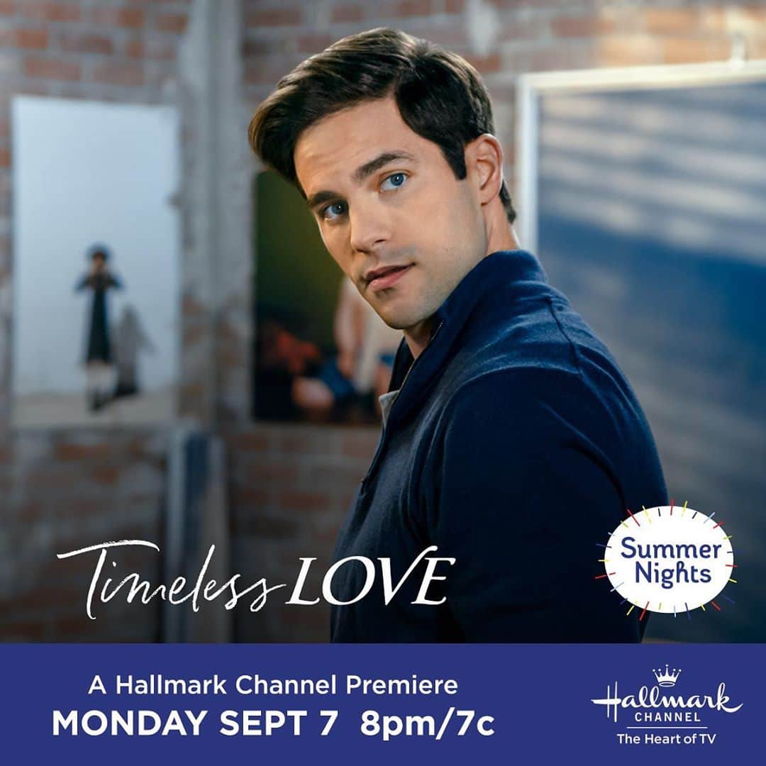 ブラント・ドーハティのインスタグラム：「Been on a bit of a social media break but I’m taking a break from my break to tell you... I have a movie premiering on @hallmarkchannel tomorrow night! Check it out and let me know what you think! #timelesslove」