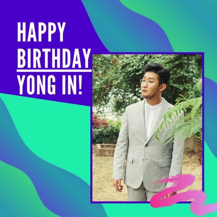 Urban Zakapaのインスタグラム：「용인오빠 생일 축하해요🎉 항상 많은 웃음🤭 좋은 음악으로 우리에게 와줘서 고맙고 언제나 응원합니다! 🎂🎊 @urbanzakapayongin  #박용인 #HAPPY_YONGIN_DAY #어반자카파」