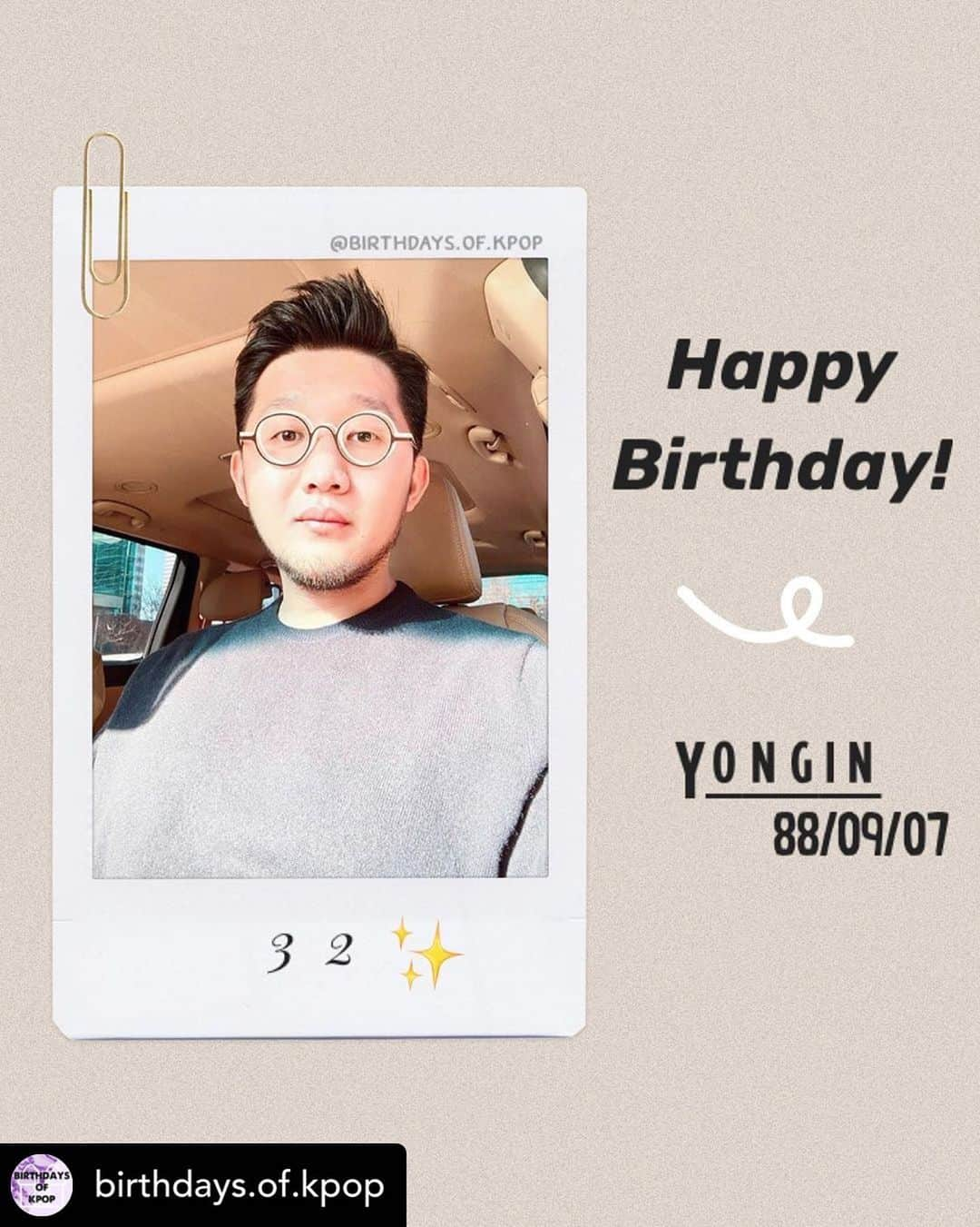 パク・ヨンインさんのインスタグラム写真 - (パク・ヨンインInstagram)「나 67kg 아니지만.. 고마워요  Posted @withregram • @birthdays.of.kpop ✨ 𝒀𝒐𝒏𝒈𝒊𝒏 - 𝑼𝒓𝒃𝒂𝒏 𝒁𝒂𝒌𝒂𝒑𝒂 ✨  Happy Birthday to #Yongin! 🥳 He was born in 1988 and is a vocal in #UrbanZakapa. He is the 2nd oldest member of the group, out of three.  ~ more information: * Real name: Park Yongin / 박용인 * Height: 178 cm - Weight: 67 kg * Zodiac sign: Virgo (chin.: Dragon) * Birthplace: Incheon, South Korea  ~ random facts: * was classmates with fellow member Soonil * his favorite artists are Mariah Carey and Lee Sora * first performed with member Hyunah as a duo before Urban Zakapa was founded  ©️ to MakeUs Entertainment Disclaimer: the age in the post is the INTERNATIONAL age. Korean age is always one year older. - #HappyYonginDay #HappyBirthdayYongin #ParkYongin #MakeUsEntertainment #Kpop #KpopBirthday #Fandom #어반자카파 #용인 #HAPPY_YONGIN_DAY」9月7日 0時58分 - urbanzakapayongin