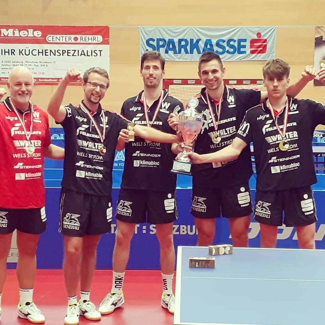 SZUDI Adamのインスタグラム：「Good start in the new season by winning the Austrian Cup 🏆 #new #season #austrian #cup #sieger #wels #drk #dorko」