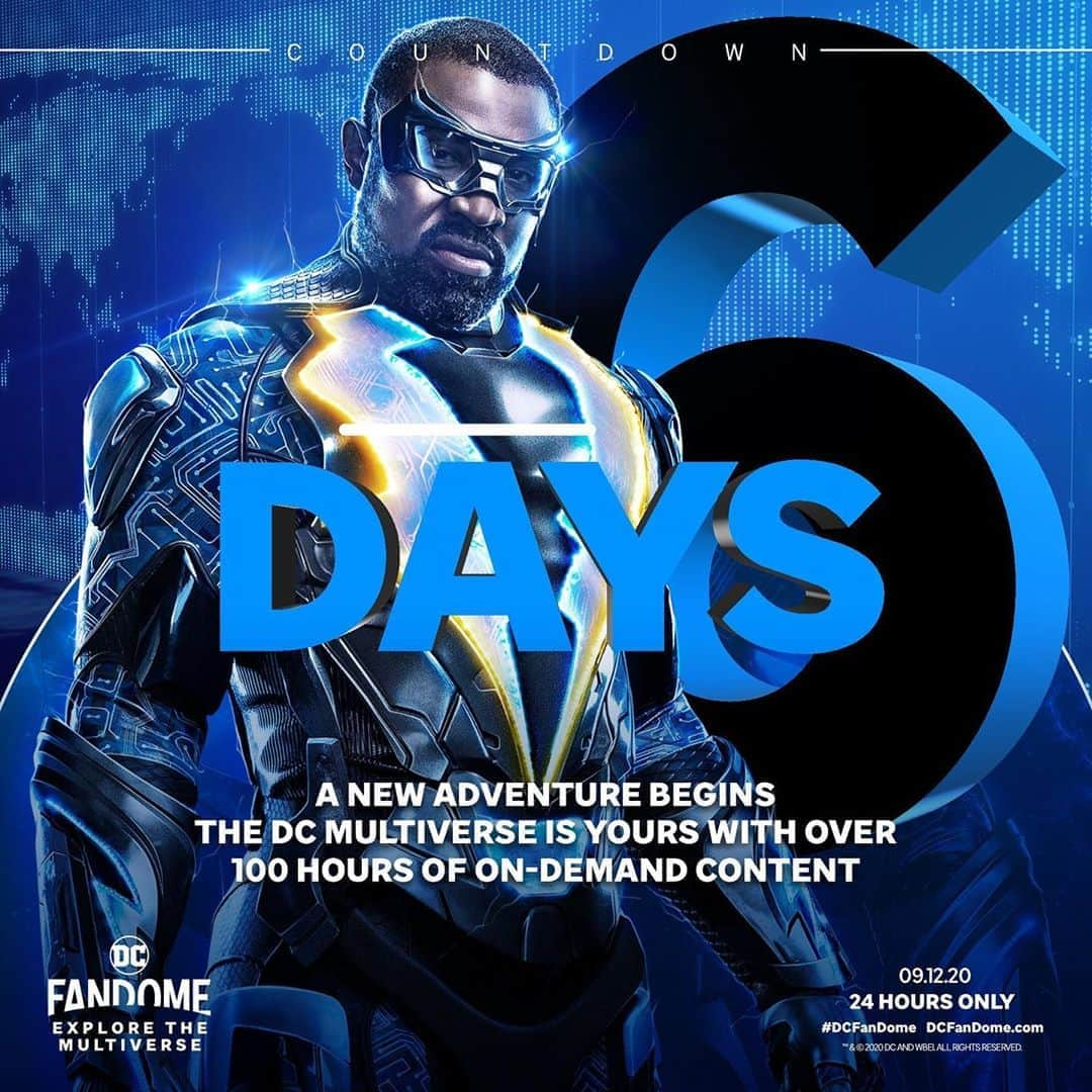 Warner Bros. Picturesさんのインスタグラム写真 - (Warner Bros. PicturesInstagram)「A new #DCFanDome adventure begins in six days! Personalize your schedule now at Schedule.DCFanDome.com ⚡️」9月7日 2時02分 - wbpictures