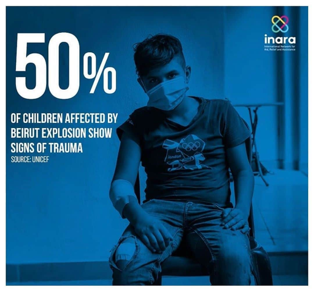 トーマス・サドスキーさんのインスタグラム写真 - (トーマス・サドスキーInstagram)「"50 per cent of children affected by Beirut explosion show signs of trauma." -@unicef . . . . . . . . . . . . . . . . . . . . . .  #INARA is in the process of expanding operations to cover mental health along with #Beirut blast injured children, and war-wounded children who are already part of our programs.  Please help us help these children and their families who are desperately in need of support.  INARA.org/donate  #Lebanon #Emergency #Explosion #gaziantep #Syria #Turkey #ArwaDamon」9月7日 2時05分 - thomas_sadoski