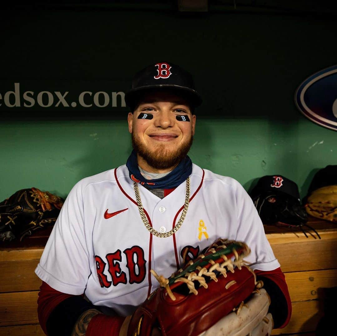 ボストン・レッドソックスさんのインスタグラム写真 - (ボストン・レッドソックスInstagram)「Dugout Dugie」9月7日 2時18分 - redsox