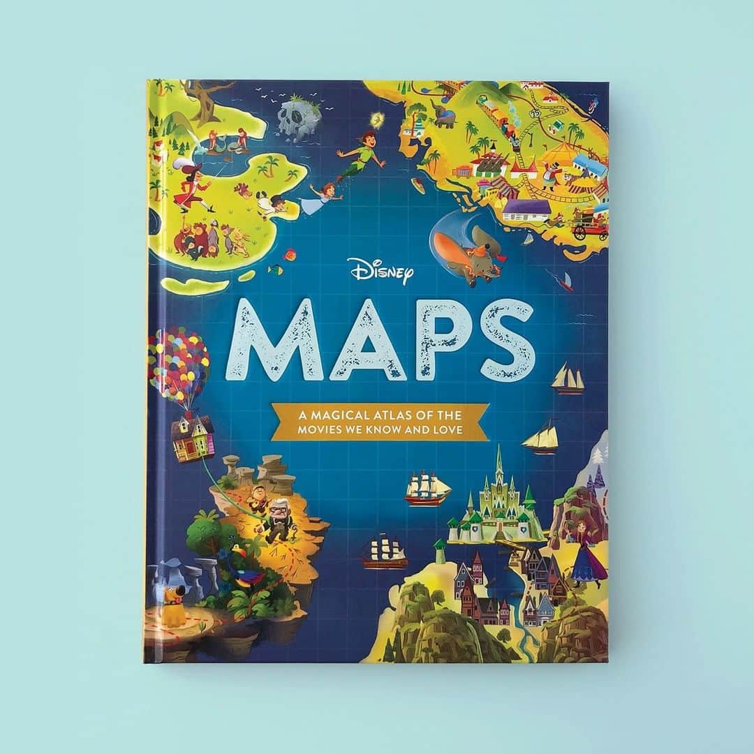 Disney Pixarさんのインスタグラム写真 - (Disney PixarInstagram)「Explore beyond Andy’s room on #NationalReadABookDay with Disney Maps, new from @disneybooks.」9月7日 2時30分 - pixar
