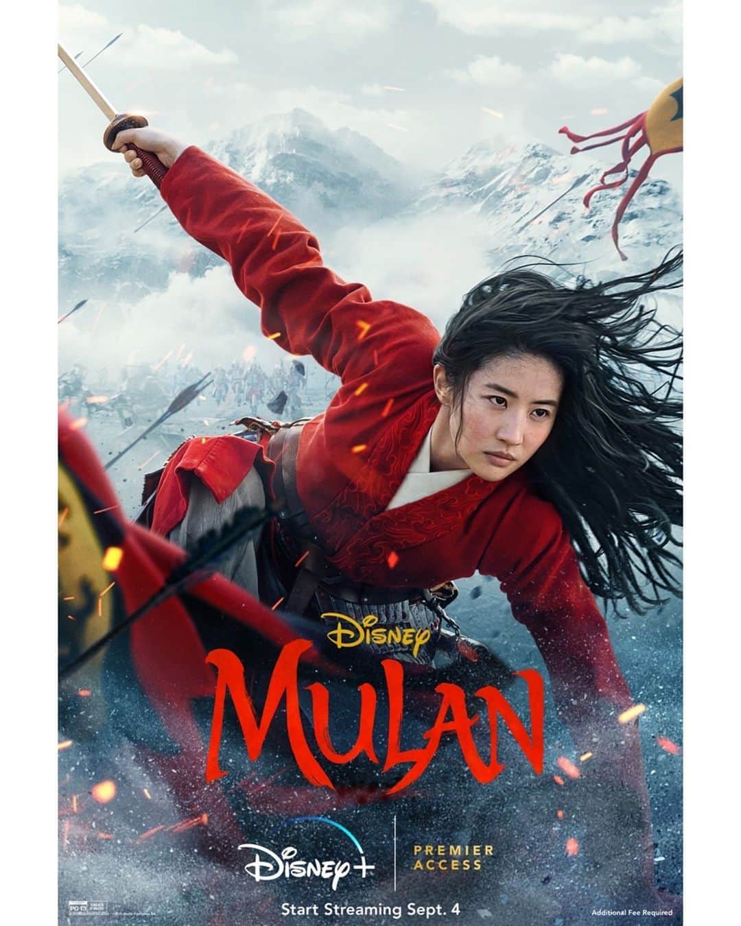 Disneyさんのインスタグラム写真 - (DisneyInstagram)「Experience the legend. #Mulan is now streaming exclusively on #DisneyPlus with Premier Access. Link in bio for more info.」9月7日 3時00分 - disney