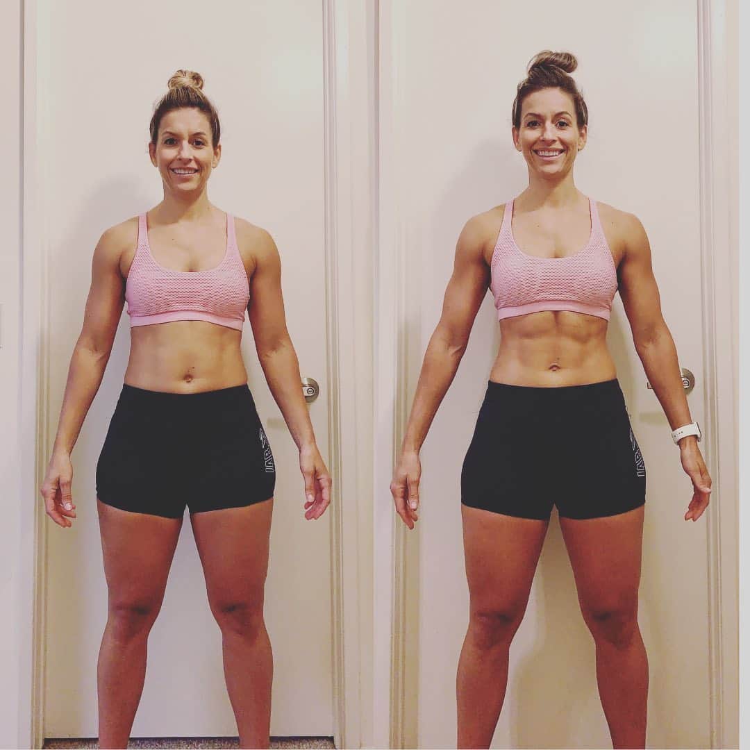 Camille Leblanc-Bazinetさんのインスタグラム写真 - (Camille Leblanc-BazinetInstagram)「🌟 Féroce transformation 🌟  They gave us 30 days We gave them the program 🙌🏽  What I am the most amazed with our client/athletes is not only their physical transformation but their mindset transformation. So many of our clients come to us filling stuck in a rut or that they don’t know where to go or are frustrated to keep jumping from one program to an other without  long lasting results.  My whole philosophy is to pair training,nutrition,mindset and education so you truly understand what you are doing and can finally build habits that will last!  Join us link in bio 🌟 @feroce_fitness_」9月7日 3時14分 - camillelbaz