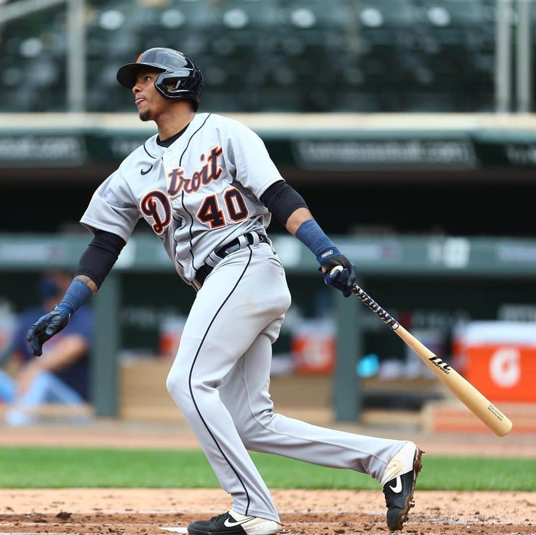 デトロイト・タイガースさんのインスタグラム写真 - (デトロイト・タイガースInstagram)「Sergio Alcántara starts his MLB career on pace to homer in every at-bat. #DetroitRoots」9月7日 4時14分 - tigers