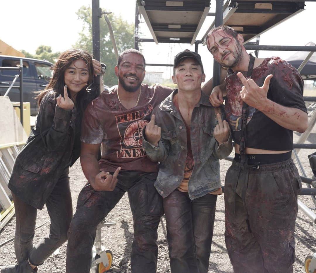 福原かれんのインスタグラム：「Can finally post some photos without any spoilers! What did you think of the first 3 episodes?   #TheBoysTV」