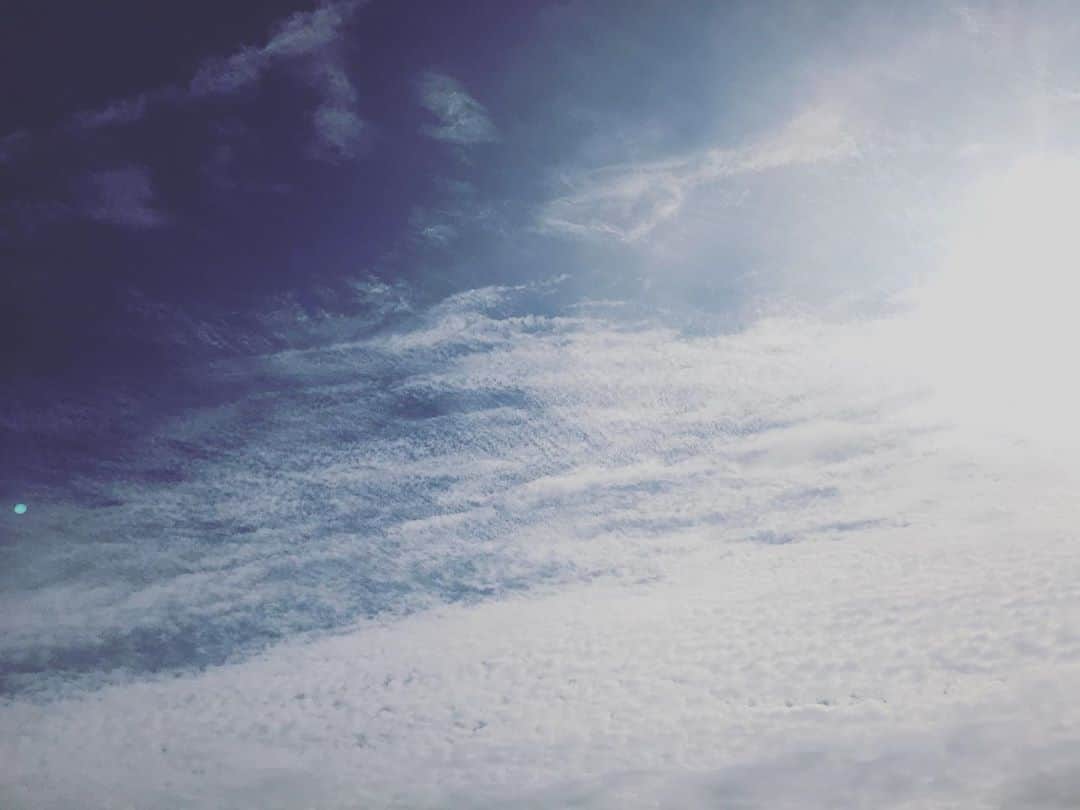 畑中葉子さんのインスタグラム写真 - (畑中葉子Instagram)「おはよう☀ 気持ちの良い朝だね。 ・ ・ #おはよう #空 #景色」10月6日 9時42分 - hatanaka_yoko