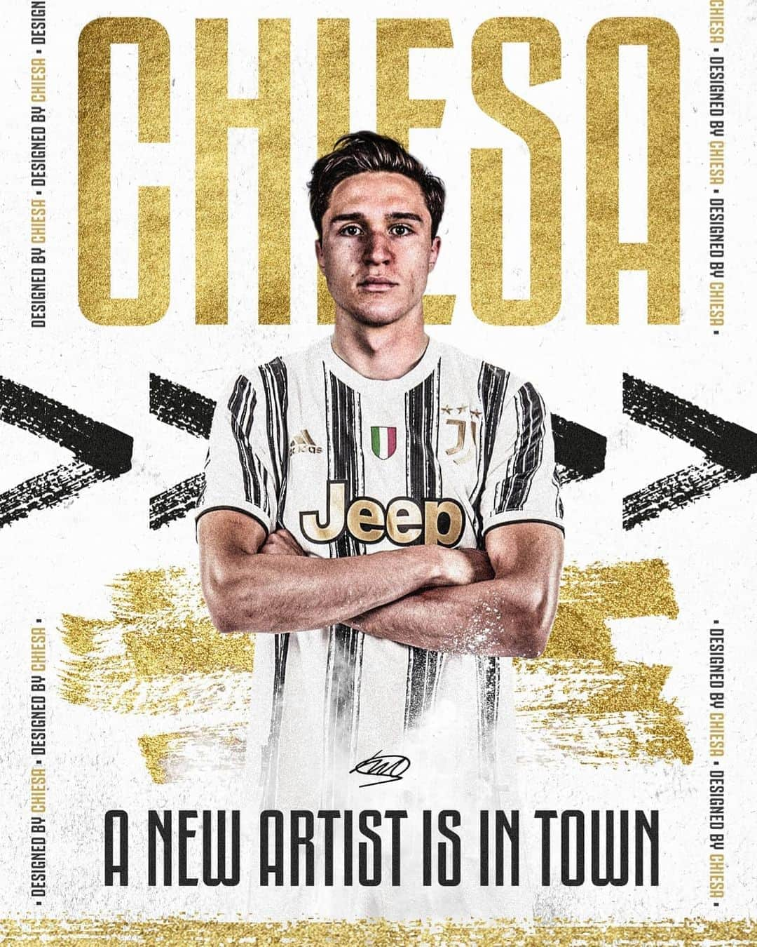 ユヴェントスFCさんのインスタグラム写真 - (ユヴェントスFCInstagram)「🖌 𝗢𝗙𝗙𝗜𝗖𝗜𝗔𝗟  @fedexchiesa is Bianconero! ⚪⚫  #WelcomeChiesa #LiveAhead」10月6日 2時05分 - juventus