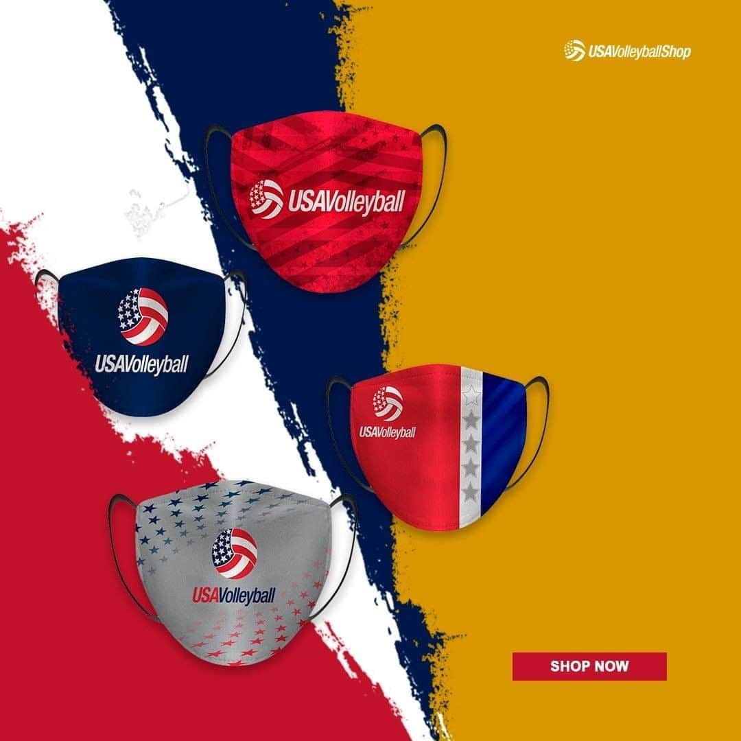 USA Volleyballさんのインスタグラム写真 - (USA VolleyballInstagram)「Face masks are buy one get one 50% off. Use promo code: 𝗺𝗮𝘀𝗸𝗯𝗼𝗴𝗼 at checkout! Offer expires 10/11/2020. Pick yours up and shop more of the latest styles in the USA Volleyball shop, link in bio!」10月6日 3時00分 - usavolleyball