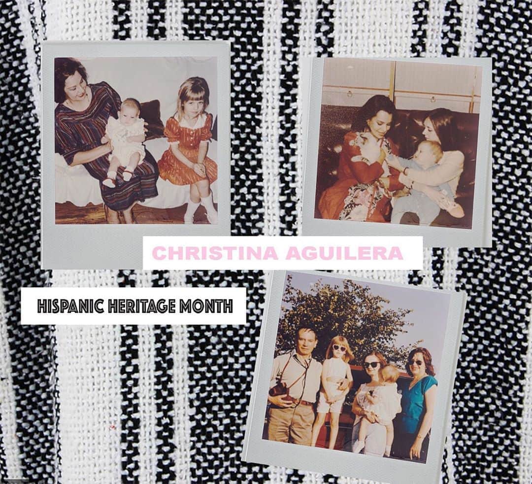 クリスティーナ・アギレラさんのインスタグラム写真 - (クリスティーナ・アギレラInstagram)「In honor of #HispanicHeritageMonth - I’ve been rummaging through old photos of mis abuelos and my dad, and listening to old music I grew up with in my household. ⁣ ⁣ My dad was born in Ecuador and I’ll always cherish that side of my family and the culture they instilled in me. ❤️ ⁣ ⁣ So, I decided to make a playlist for you guys of some of my favorite Latin music, both new songs and old classics. Link to the Spotify playlist is in my bio! Hope you all enjoy it as much as I do 😘 ⁣ ⁣ I’m sharing more old memories on my stories now too! Happy #HispanicHeritageMonth to all my Latinx fans!」10月6日 3時24分 - xtina