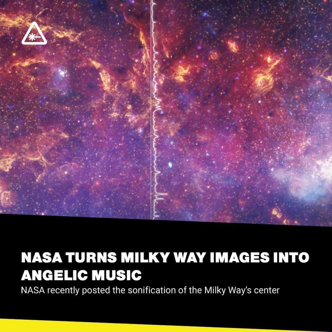 クリス・ハードウィックさんのインスタグラム写真 - (クリス・ハードウィックInstagram)「A new NASA project that turns images captured by the Chandra X-Ray Observatory into sound has produced angelic results.⁠ link in bio」10月6日 4時02分 - nerdist