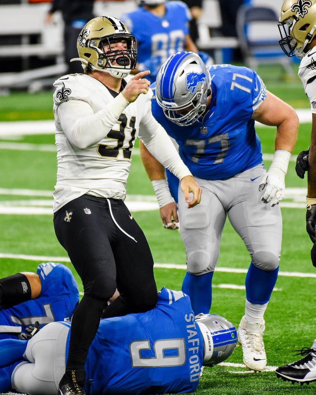 ニューオーリンズ・セインツさんのインスタグラム写真 - (ニューオーリンズ・セインツInstagram)「“I love the way the defensive line was really goin’ after it” - @camjordan94 💪  Up next: Saints Vs Chargers • MNF on ESPN • 7:15 pm CT」10月6日 4時35分 - saints