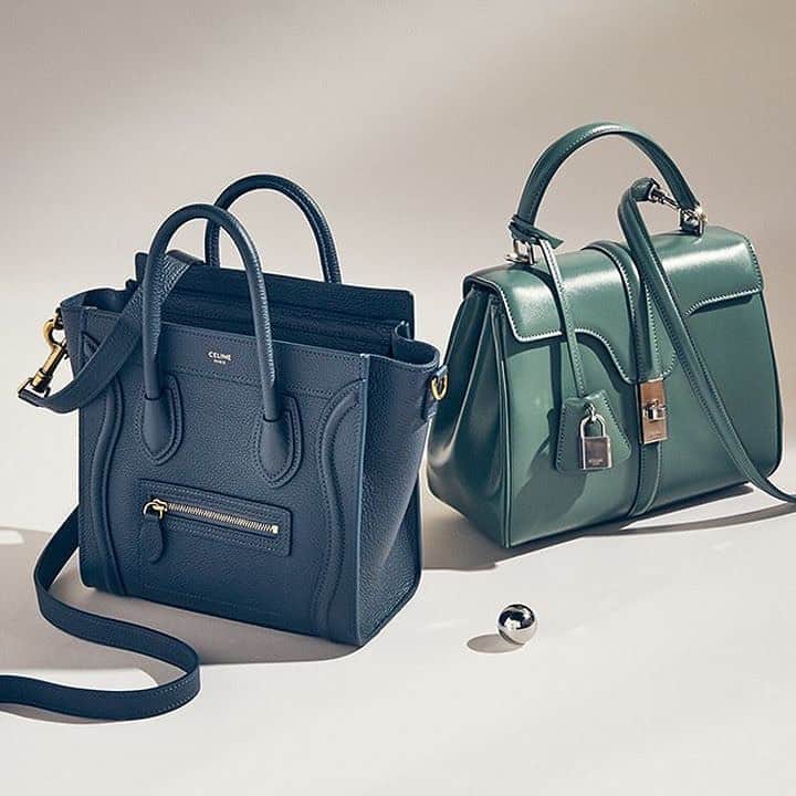 GILTのインスタグラム：「A bunch of new styles were added to our #CELINE sale. If that doesn’t excite you we don’t know what will. Tap to shop the Nano Luggage Tote and Small 16 Bag.」