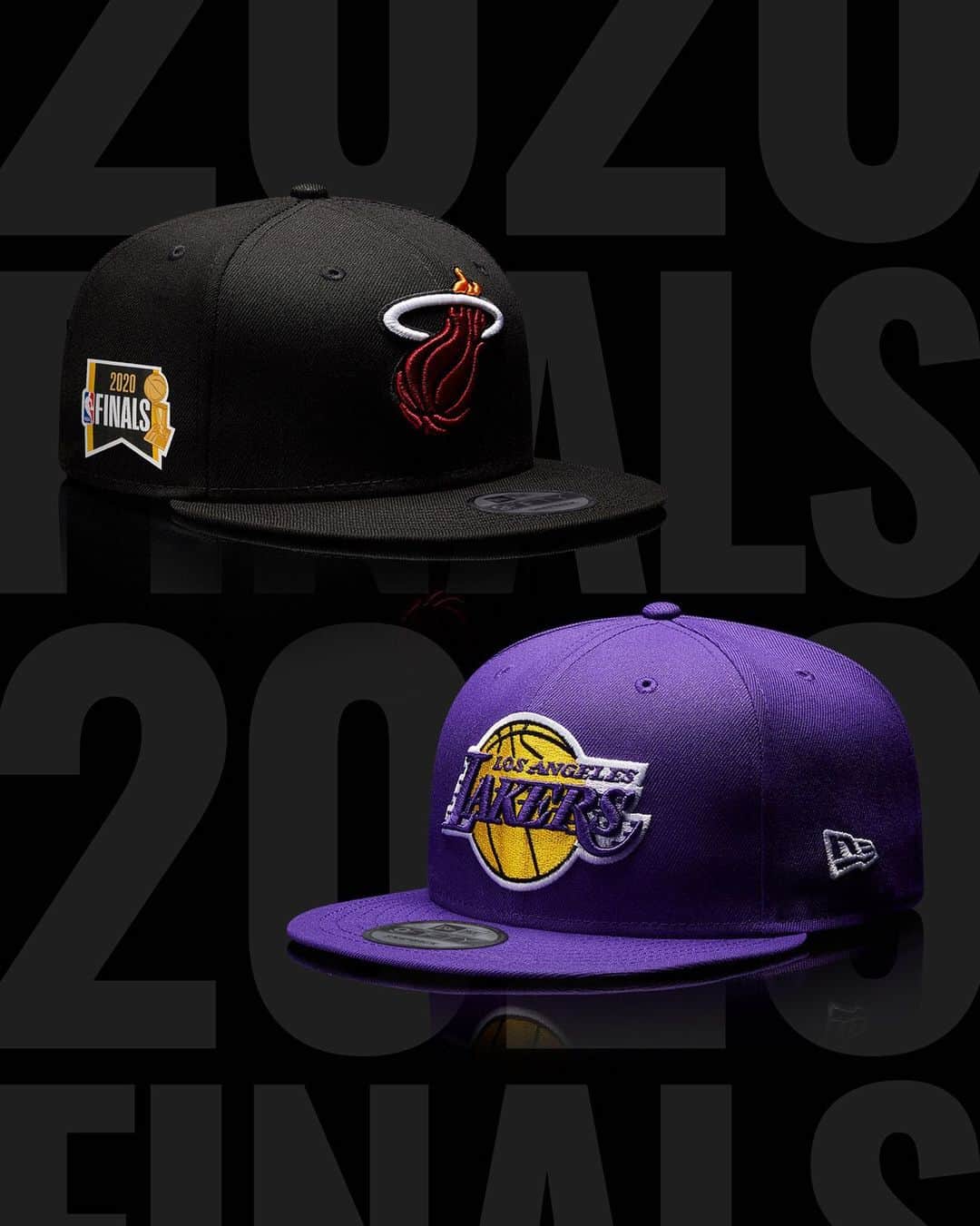 ニューエラ・キャップのインスタグラム：「With a tight series of 2-1, anyone could go home Finals Champion. Get your official NBA Authentics: Finals Collection headwear now at Neweracap.com.  . Link in bio 🏀」