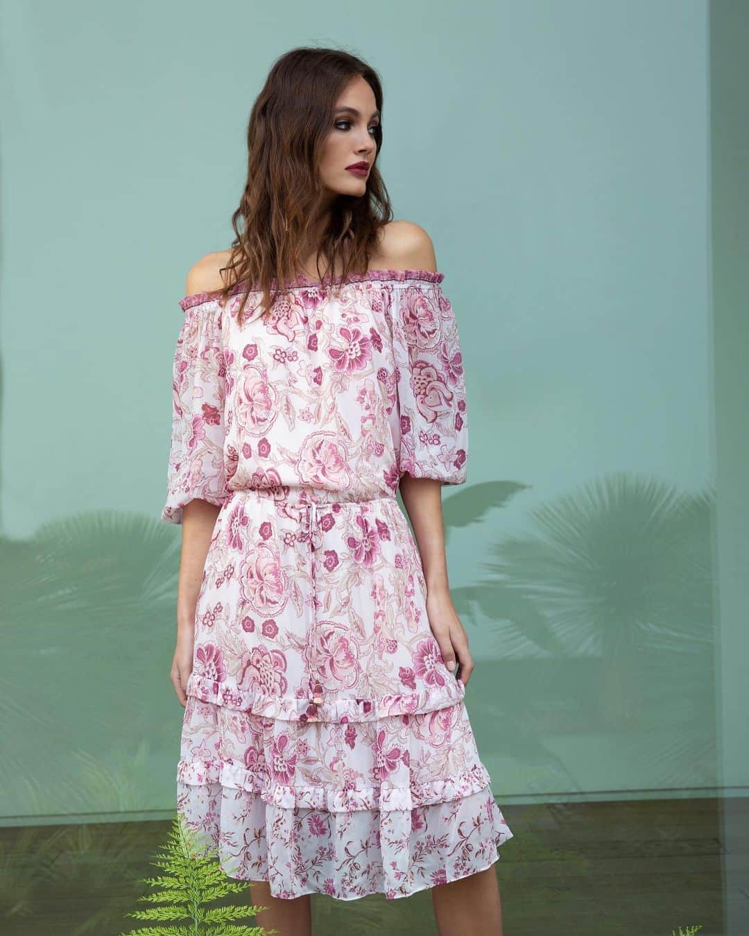 ヘイルボブさんのインスタグラム写真 - (ヘイルボブInstagram)「The Perfect Little Floral Dress 🌸 The Renata Dress available now.  #halebob #halebobprints #halebobfw20」10月6日 6時23分 - halebob_official