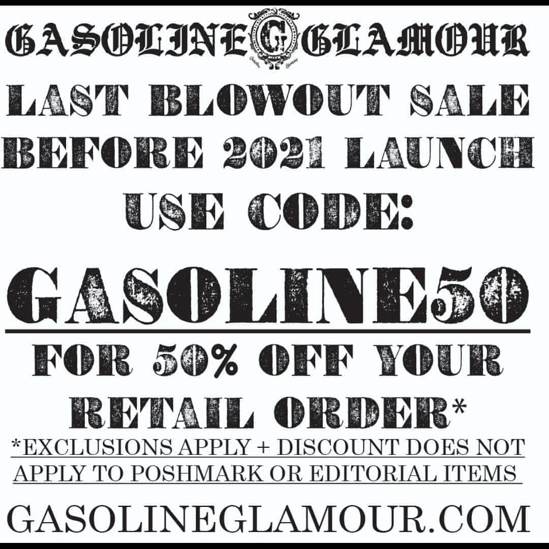 ガソリングラマーさんのインスタグラム写真 - (ガソリングラマーInstagram)「FINAL BLOWOUT SALE BEFORE THE 2021 LAUNCH USE CODE GASOLINE50 FOR 50% OFF MOST COLLECTIONS ***EXCLUSIONS APPLY***  many collections will be DISCONTINUED when the new site LAUNCHES #MADEBYME @GASOLINEGLAMOUR #GASOLINEGLAMOUR  #ART #FASHION #STYLE  #OOAK #EDITORIAL #JEWELRY  #EYEWEAR  #EMPIRE #IDONTQUIT #BURYYOURDOUBTS #OFTENIMITATEDNEVERDUPLICATED #WOMAN #FIGHTER #TRUEGRIT  #TRYME  #THEONLYLAWISSURVIVAL #PLAYFORBLOOD #DONTTAKEANYSHIT  #LOVERULES #THEONEYOUFEED  #POWER  *offer does not apply to poshmark or EDITORIAL ITEMS THANK YOU  #supportsmallbusiness 🙏🙌💪 #womanownedbusiness  #smallbusiness #shoplocal  #SHOPSMALL  50% OFF COLLECTIONS INCLUDE👇👇👇  XANADU 🌈🌈🌈 STRAWBERRY BLONDE🍓🍓🍓 HOLY TACOMOLE🥑🥑🥑🌮🌮🌮 EGGSLUT🥚🍳🥚🍳 FRUIT PUNCH🍇🍉🍊🍋🍍🥭🍎🍏🍓🍐 SWAN RIVER DAISY🏵🏵🏵 SCARLET FEVER❤❤❤ CROWN JEWELS👑👑👑 FANTASIA🌈🌈🌈 GROOVE IS IN THE HEART❤🧡💛💚💙 BAD CAKE YOU🧁🍦🍧🍨🍩🎂🍬🍭🍰 HAPPY😀😃😄 PIZZA PARTY🍕🍕🍕 CANARY DAISY🏵🏵🏵 HOT LIPS💋💋💋 WICKED GARDEN🌷🌷🌷 ZOMBIE KILLER💀💀💀 JELLY BEAN DISCO QUEEN LADY SINGS THE BLUES💙💙💙 LOVE LACE💎💎💎 PSYCHO BAZAAR👀👀👀 SNACK ATTACK🌭🍕🥪🍦 CAMEOS📿📿📿 MIDNIGHT RIDER🖤🖤🖤 BRONZE NUGGET🌟🌟🌟」10月6日 6時20分 - gasolineglamour