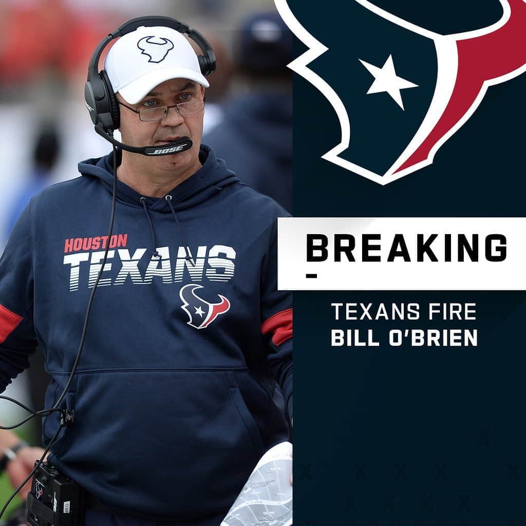 NFLさんのインスタグラム写真 - (NFLInstagram)「Texans fire Bill O’Brien. - 📷: Jason Behnken/AP」10月6日 6時31分 - nfl