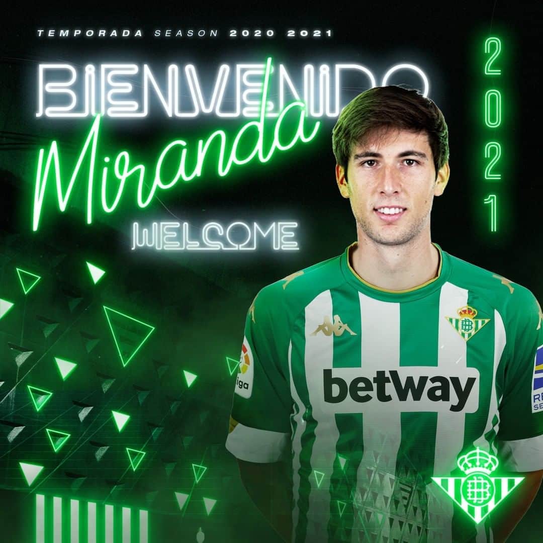 レアル・ベティスさんのインスタグラム写真 - (レアル・ベティスInstagram)「📣 OFICIAL  El #RealBetis incorpora a Juan Miranda 📝🤝  ¡Bienvenido de nuevo a casa, @jmirandag19! 🏠💚 -- 📣 OFFICIAL  #RealBetis signs Juan Miranda on loan 📝🤝  Welcome back home, @jmirandag19! 🏠💚」10月6日 6時55分 - realbetisbalompie