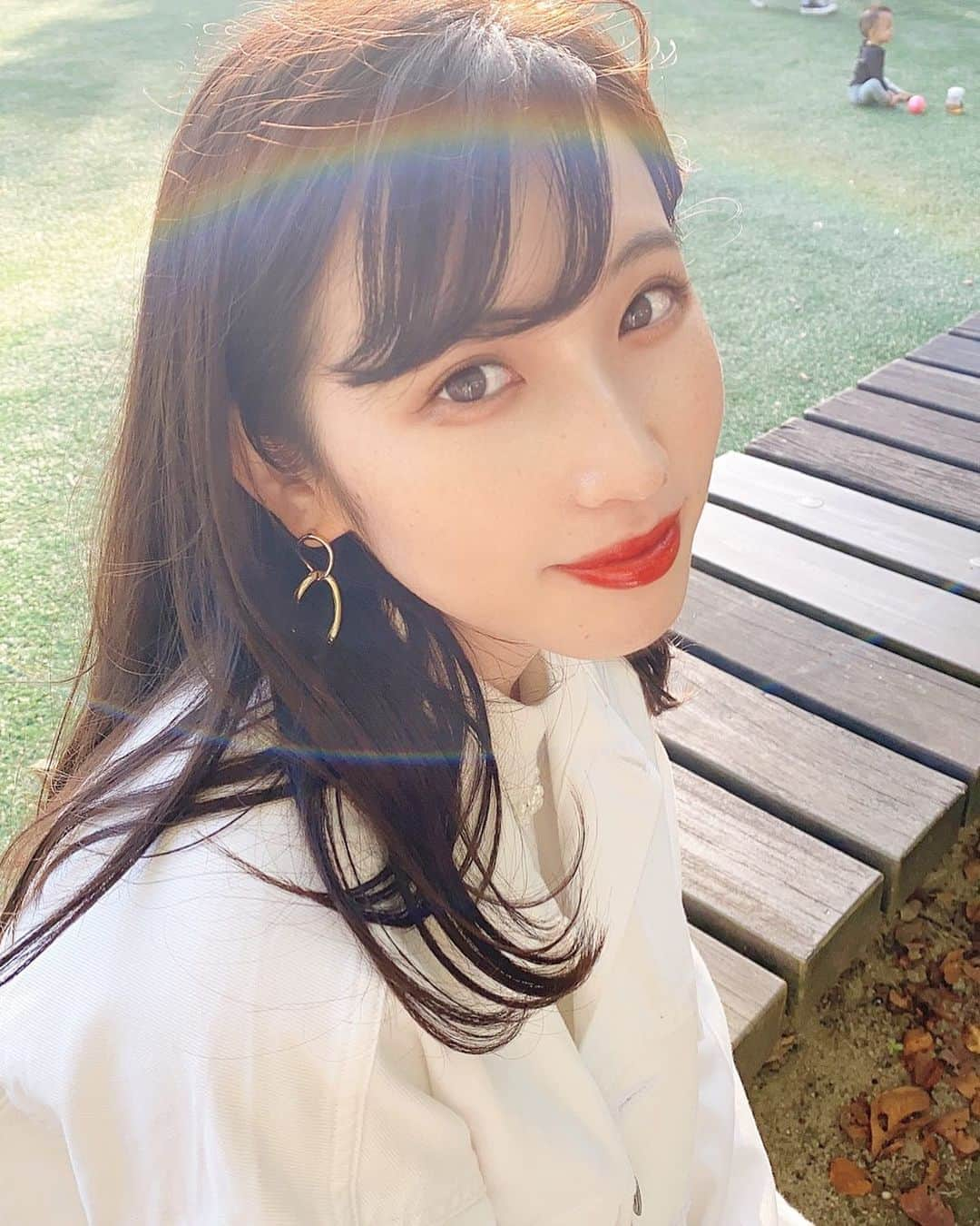 吉田沙弥香さんのインスタグラム写真 - (吉田沙弥香Instagram)「おはようございます☀  今日はミス,ミスターでダンスレッスンがあります💃🌙 一日がんばるぞ〜✌️  いつも#さやぽち ありがとうございます🥺✨ 本日もポチポチしてくれたら嬉しいです💐  この写真お気に入り🌈✨ photo by ちあたん🤍  #関大ミスキャン #ミス関大 #ミスキャンパス関大 #関大 #ファイナリスト #ポートレート #ポートレート撮影 #撮影モデル #撮影会 #サロンモデル #関西大学 #ミスコン #虹 #カメラのある生活」10月6日 8時57分 - __sayaka07__