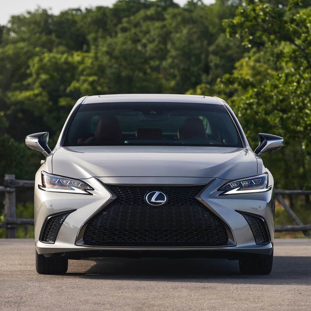 Lexus USAのインスタグラム：「Sibling rivalry. #LexusES AWD and ES #FSPORT. Which side are you taking?」