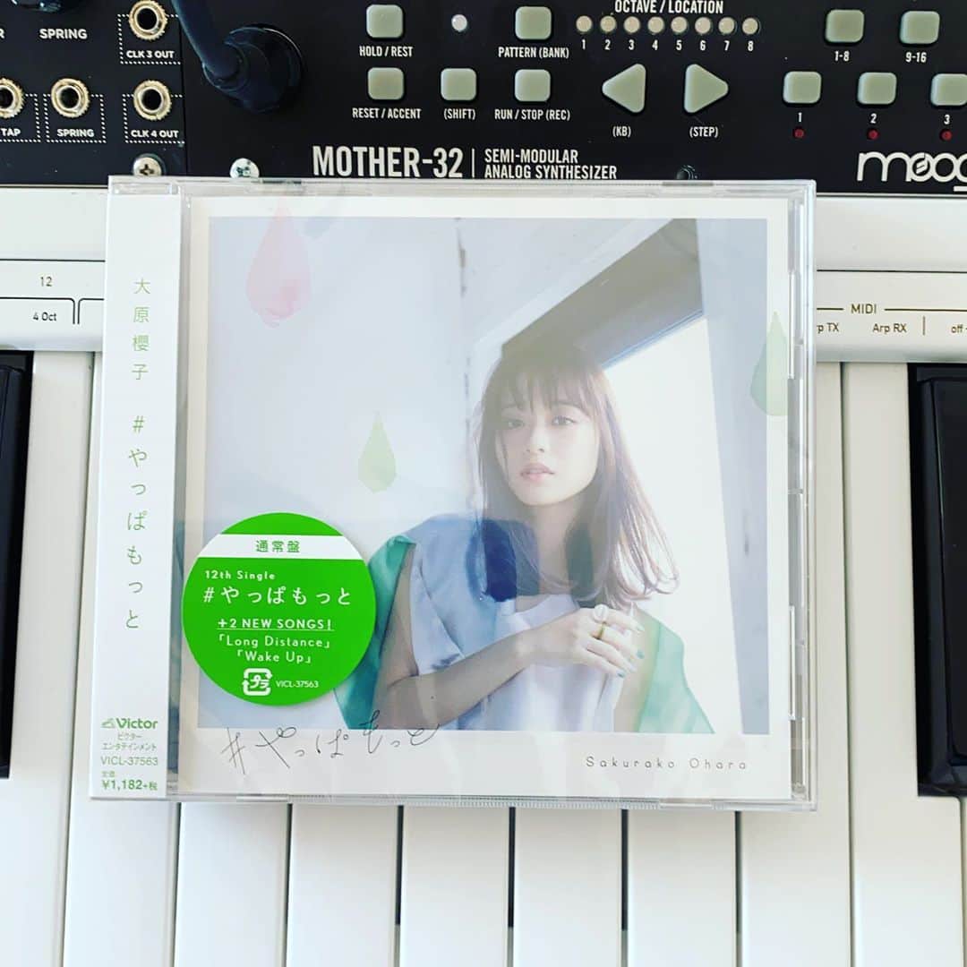 ただすけのインスタグラム：「届きました。 ピアノで参加してますよ、と。 #大原櫻子」