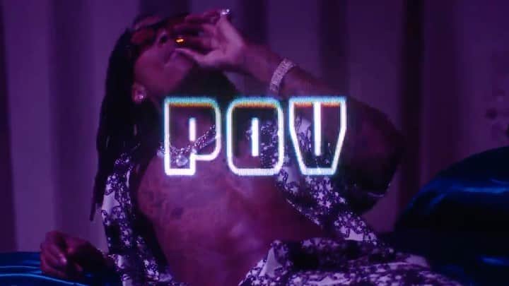 ウィズ・カリファのインスタグラム：「POV Video out now 👀👅ft. @therubirose SAGA DELUXE available now」