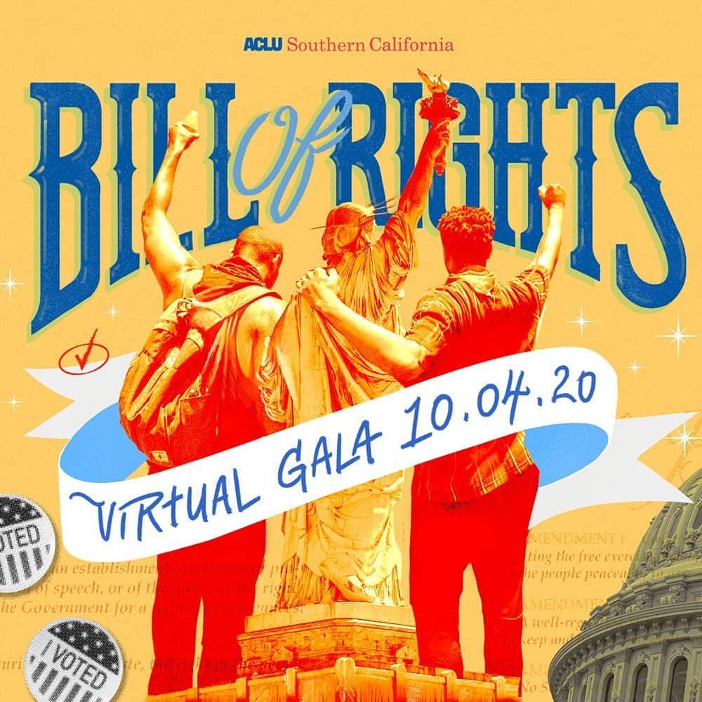 ジェーン・フォンダさんのインスタグラム写真 - (ジェーン・フォンダInstagram)「It's happening! The Bill of Rights Awards Gala has gone virtual.   Join me in standing with the @ACLU_SoCal on Sunday, Oct. 4 at 7pm PT hosted by the one and only @theebillyporter with specialguests @juddapatow, @dbtodomundo, @janefonda, @jasonwgeorge, @hitrecordjoe, Khizr Khan, @thenormanlear, John Carroll Lynch, @tmorello, @theritamoreno, Martin Sheen, Ben Shenkman, Aaron Sorkin, @barbrastreisand, @justtranter, @lilytomlin, @diane_warren, Sam Waterston and more.   This year’s #BORawards will feature performances by @thechicks, @iamsheadiamond, @stevenpasquale & @PhillipaSoo, @DeborahJoyWinans and@alyeshawise.  RSVP for free at the link in @aclu_socal’s bio.」10月2日 5時04分 - janefonda