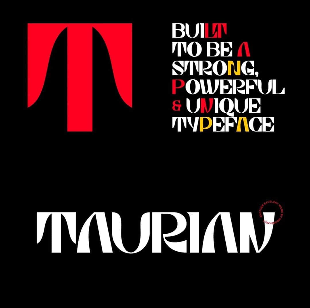 myfontsさんのインスタグラム写真 - (myfontsInstagram)「MBF Taurian is brand new today & strong like bull! https://bit.ly/3jrayG8」10月2日 6時02分 - myfonts