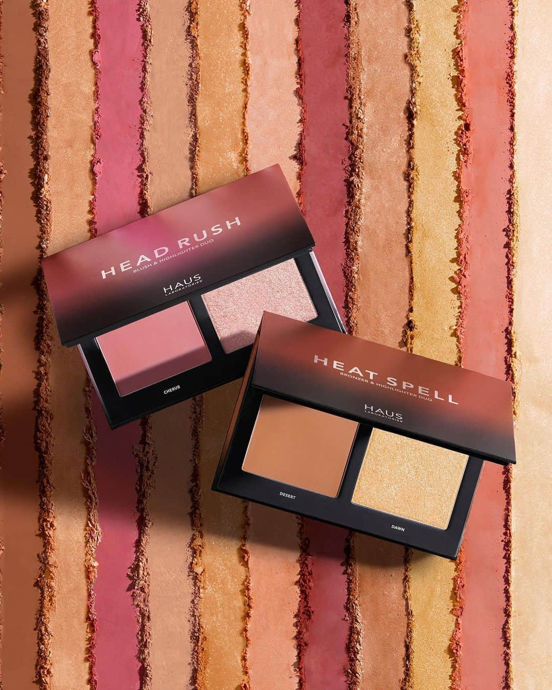 レディー・ガガさんのインスタグラム写真 - (レディー・ガガInstagram)「I’ve always believed in the power of makeup to elevate self-love. These bronzer and blush duos from @hauslabs are meant to celebrate the heat of your passion. We formulated these to be a silky powder, that leaves a clean buildable finish with rich flirtatious hues and beaming highlighters, and infused with sunflower seed oil to nourish and seamlessly melt into each other and your skin. I’ve named them Heat Spell and Head Rush to indicate the ecstasy of celebrating you.   Launching on 10/6 💕」10月2日 7時28分 - ladygaga