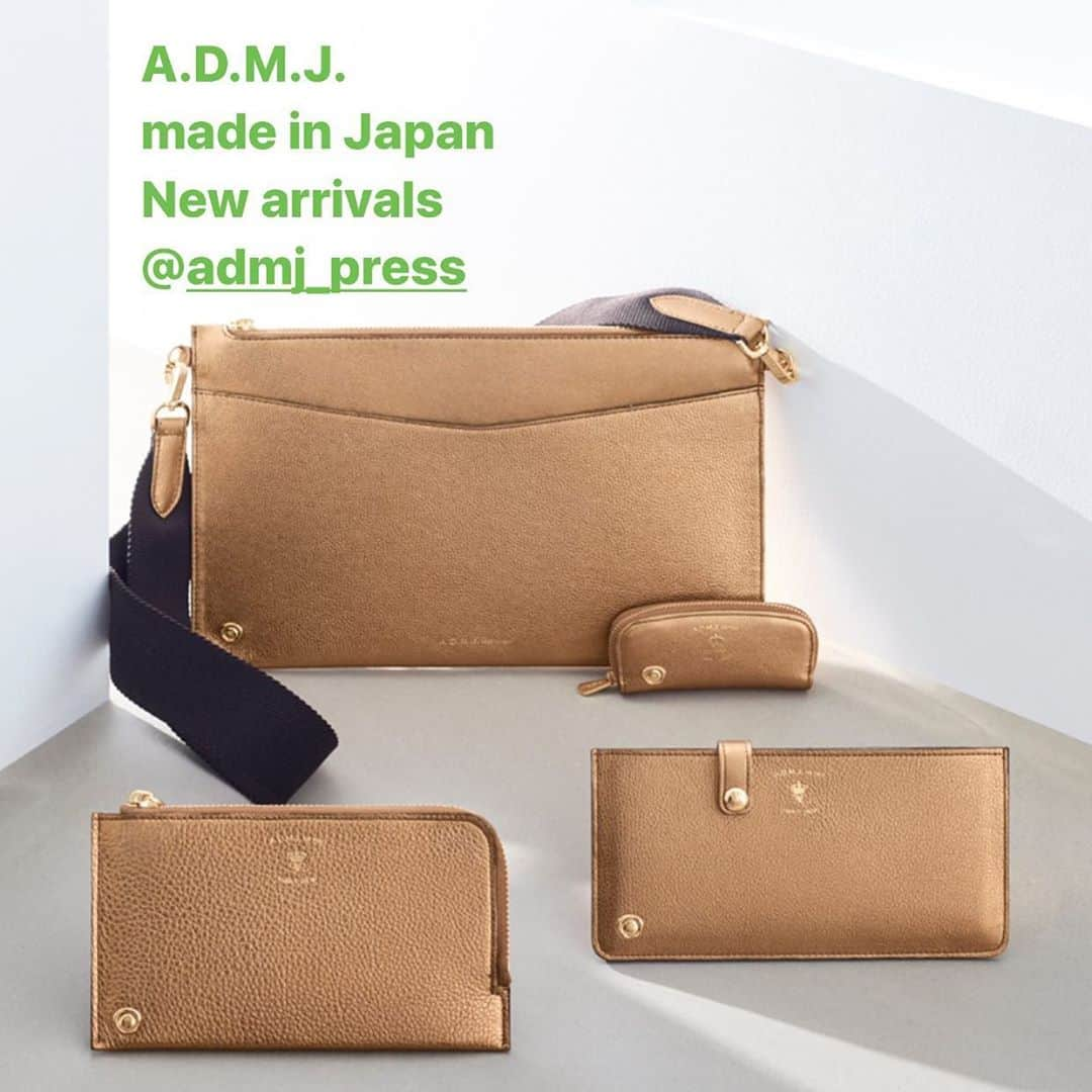 A.D.M.J.co.,Ltdさんのインスタグラム写真 - (A.D.M.J.co.,LtdInstagram)「#ADMJ #admjofficial #madeinjapan #バッグ　#財布　#wallet」10月2日 8時07分 - admjofficial_bag