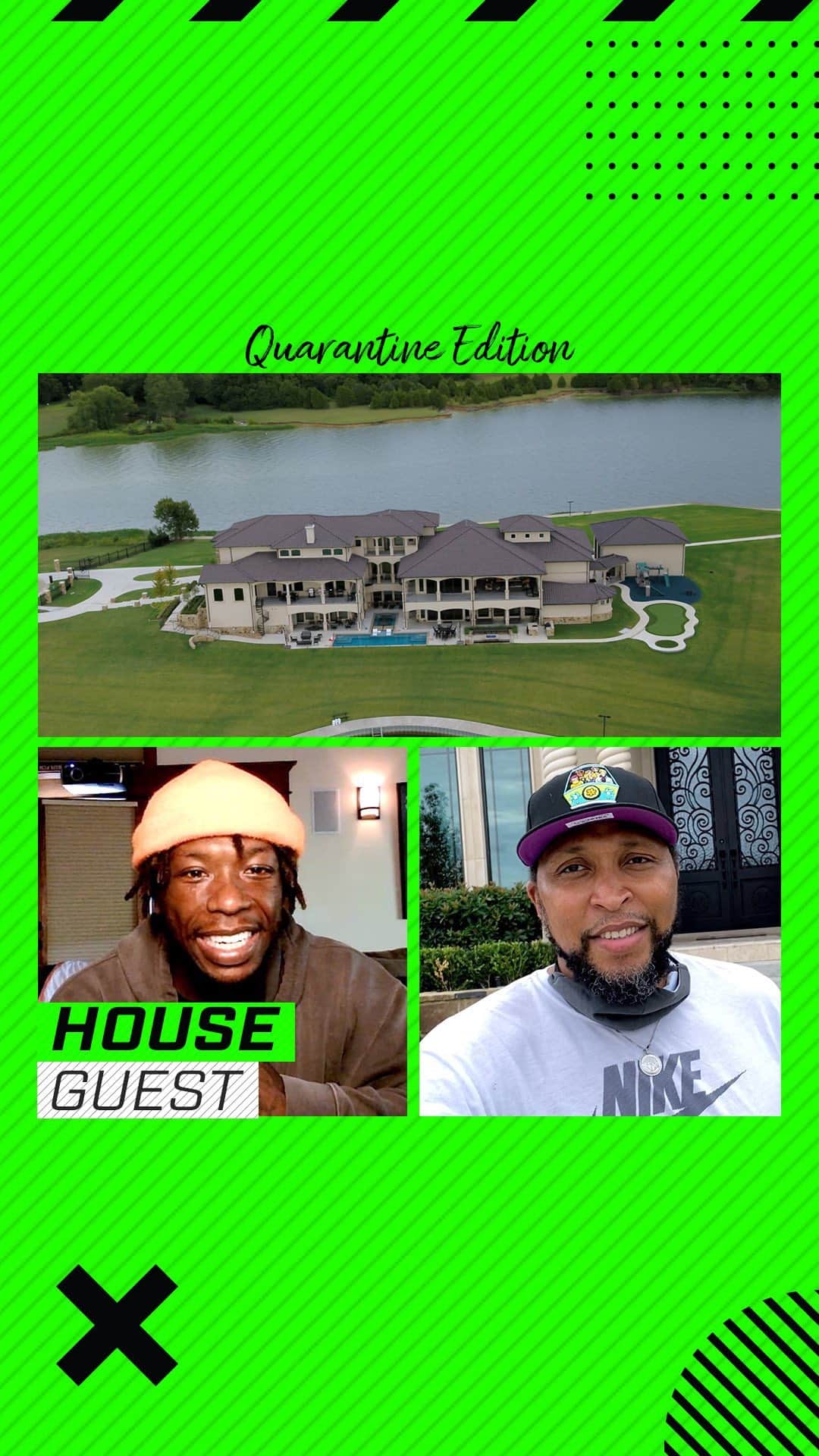 のインスタグラム：「We're kickin’ off Houseguest season 3 at Matrix Island with the @matrix31 !! Full-sized indoor basketball court ✅  Bowling Alley  ✅ Yup, I know exactly where I’m staying next time I’m in Dallas! @playerstribune #holdat」